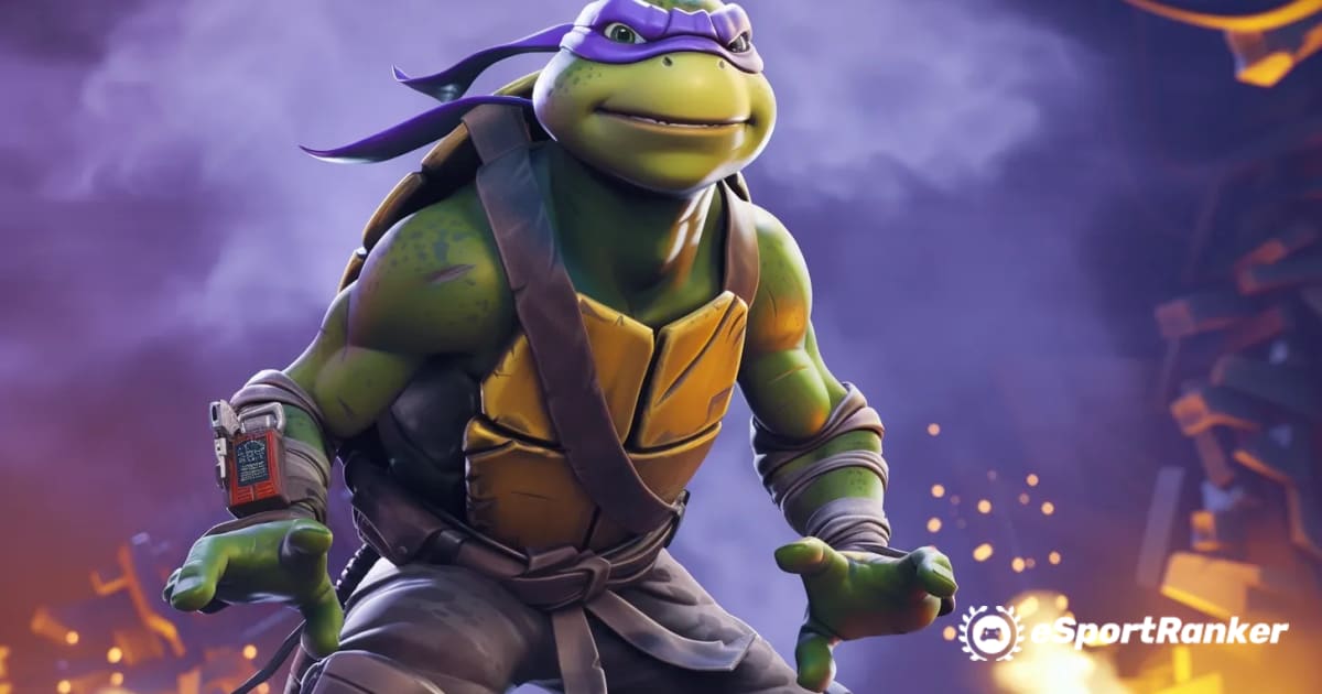حدث Fortnite TMNT Cowabunga: احصل على المكافآت وانضم إلى Ninja Turtles Crossover