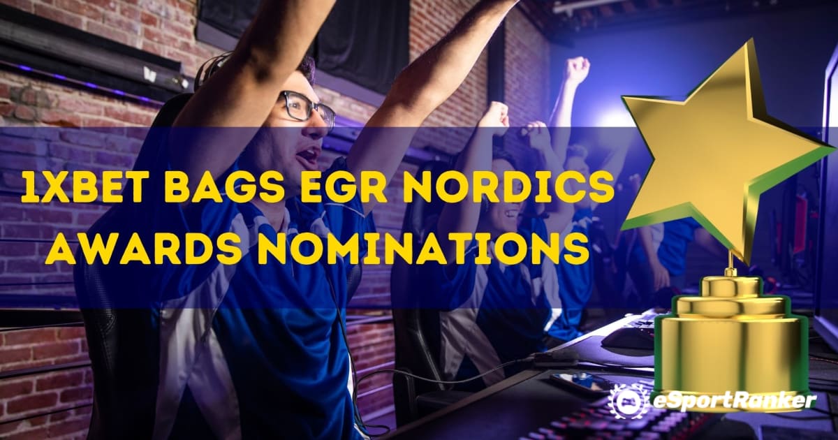 1xBet Bags EGR Nordics Awards