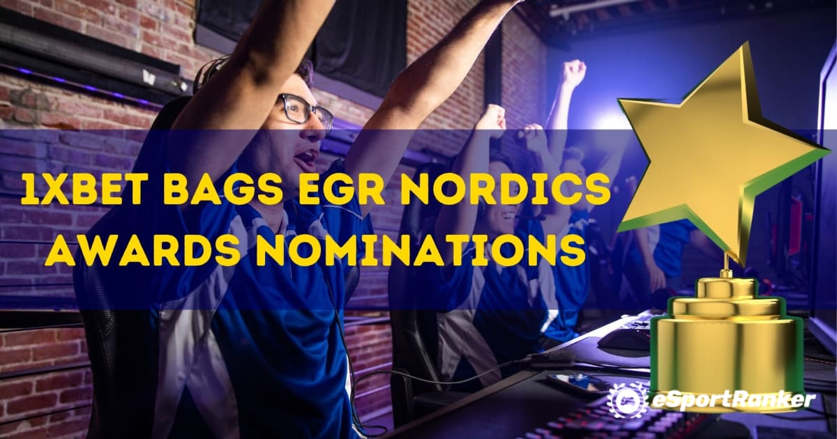 1xBet Bags EGR Nordics Awards