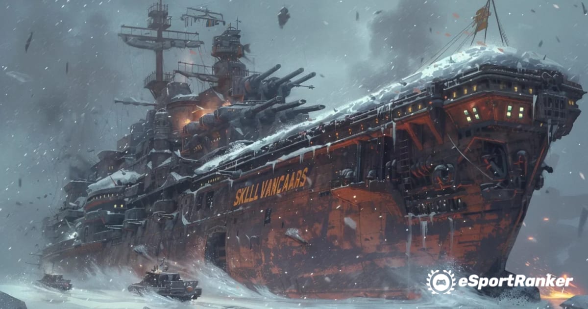 افتح طليعة الثلج: سفينة الدبابات المطلقة في الجمجمة والعظام