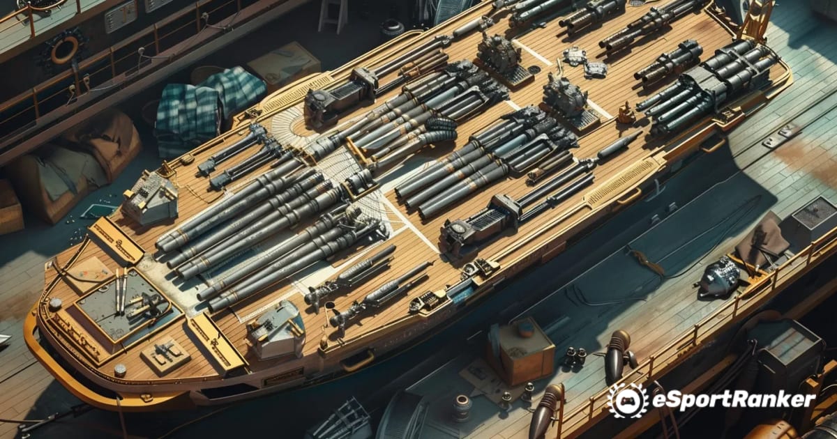 السيطرة على أعالي البحار: ترقيات السفن ومخططات الأسلحة في الجمجمة والعظام